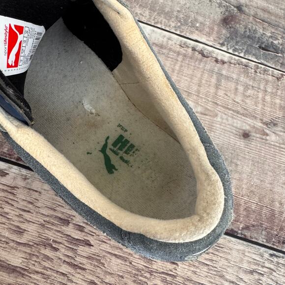 Puma Shoes Men's 10 Liga 341466 60 Suede Lace Up Sneakers Shoes Casual READ - Picture 12 of 13